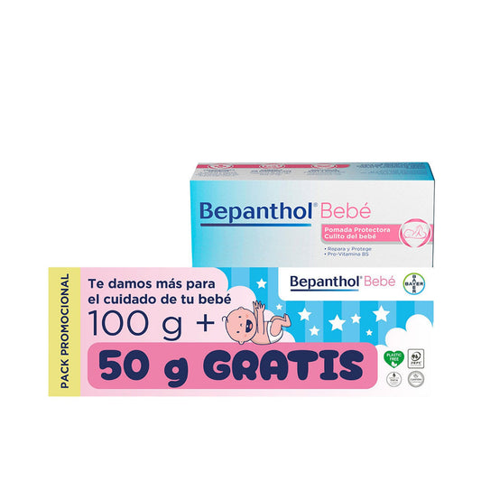 BEPANTHOL BEBÉ pomada protectora culito del bebé 100 gr + 50 gr 2 u