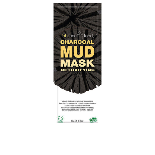 FAB FACE FOOD CHARCOAL mascarilla de barro carbón desintoxicante 10 gr