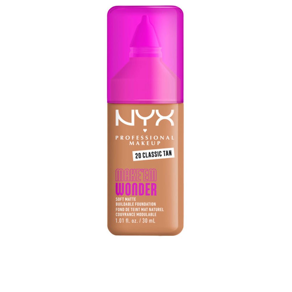 MAKE EM WONDER foundation 20 Classic Tan 30 ml