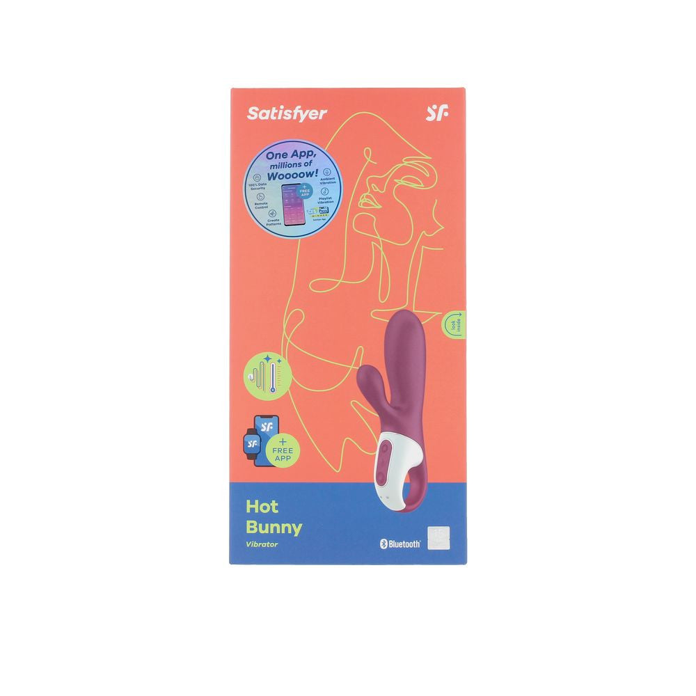 SATISFYER HOT BUNNY vibrador efecto calor 1 u