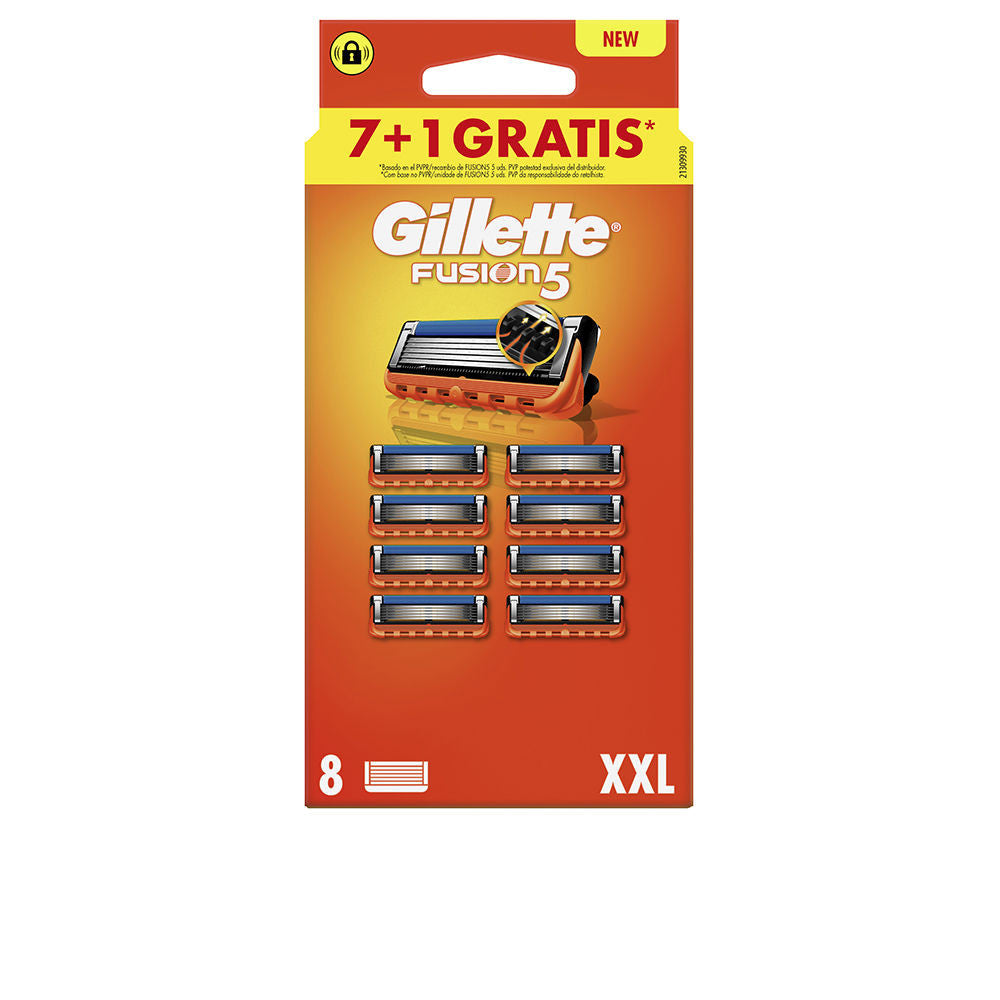 GILLETTE FUSION 5 cargador recambios 8 u