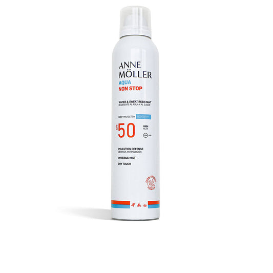 AQUA NON STOP resistente al agua y al sudor body spray SPF50 200 ml