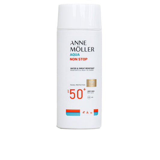 AQUA NON STOP resistente al agua y al sudor glow fluid SPF50+ 75 ml