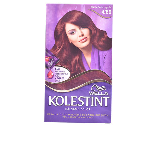 KOLESTINT tinte balsamo color 466 castano borgona 1 u