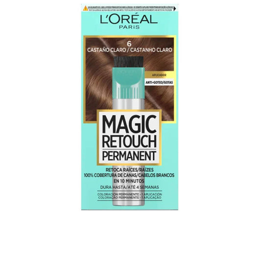 MAGIC RETOUCH coloracion permanente 6 Castano Claro 1 u