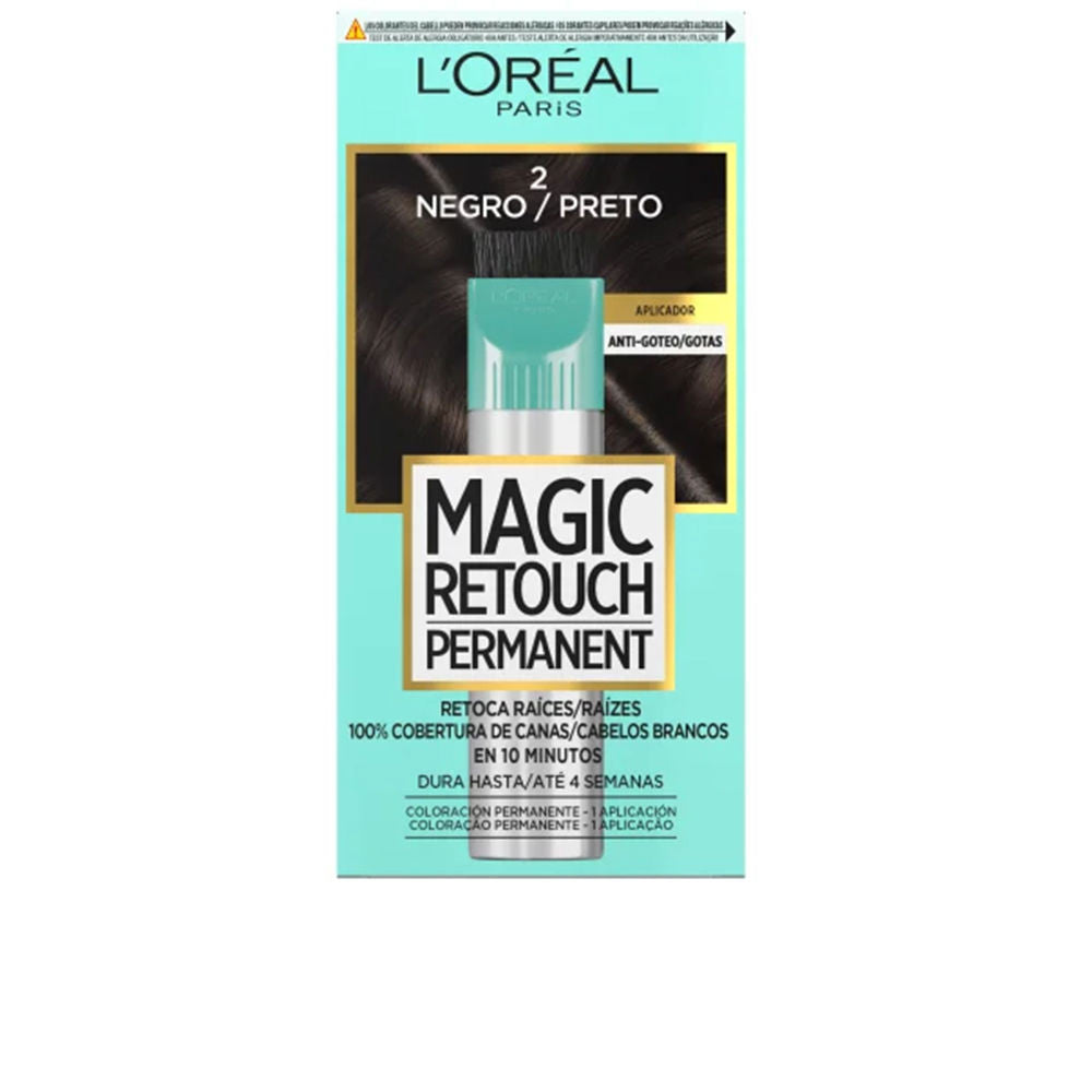 MAGIC RETOUCH coloracion permanente 2 Negro 1 u