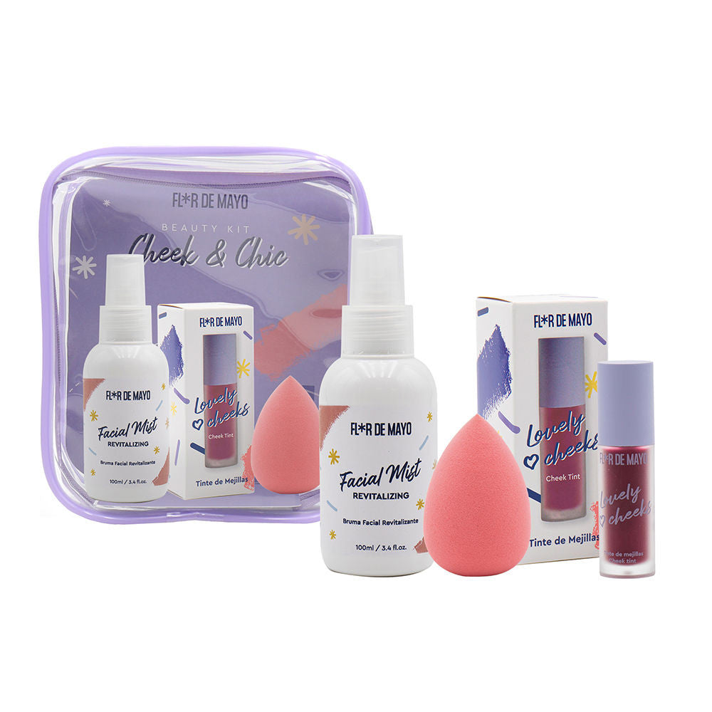 BEAUTY KIT CHEEK & CHIC ESTUCHE 4 pz