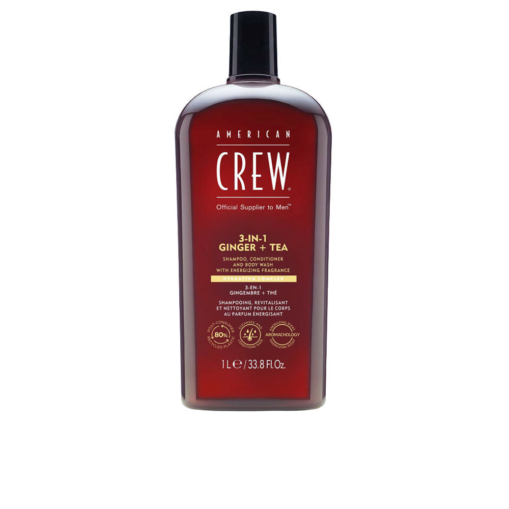 3-IN-1 GINGER + TEA champú 1000 ml