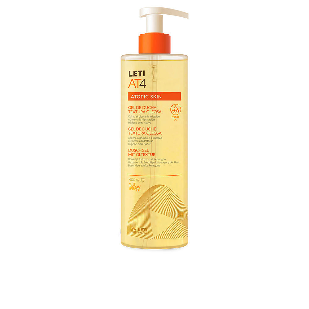 LETIAT4 ATOPIC SKIN gel de ducha textura oleosa 400 ml