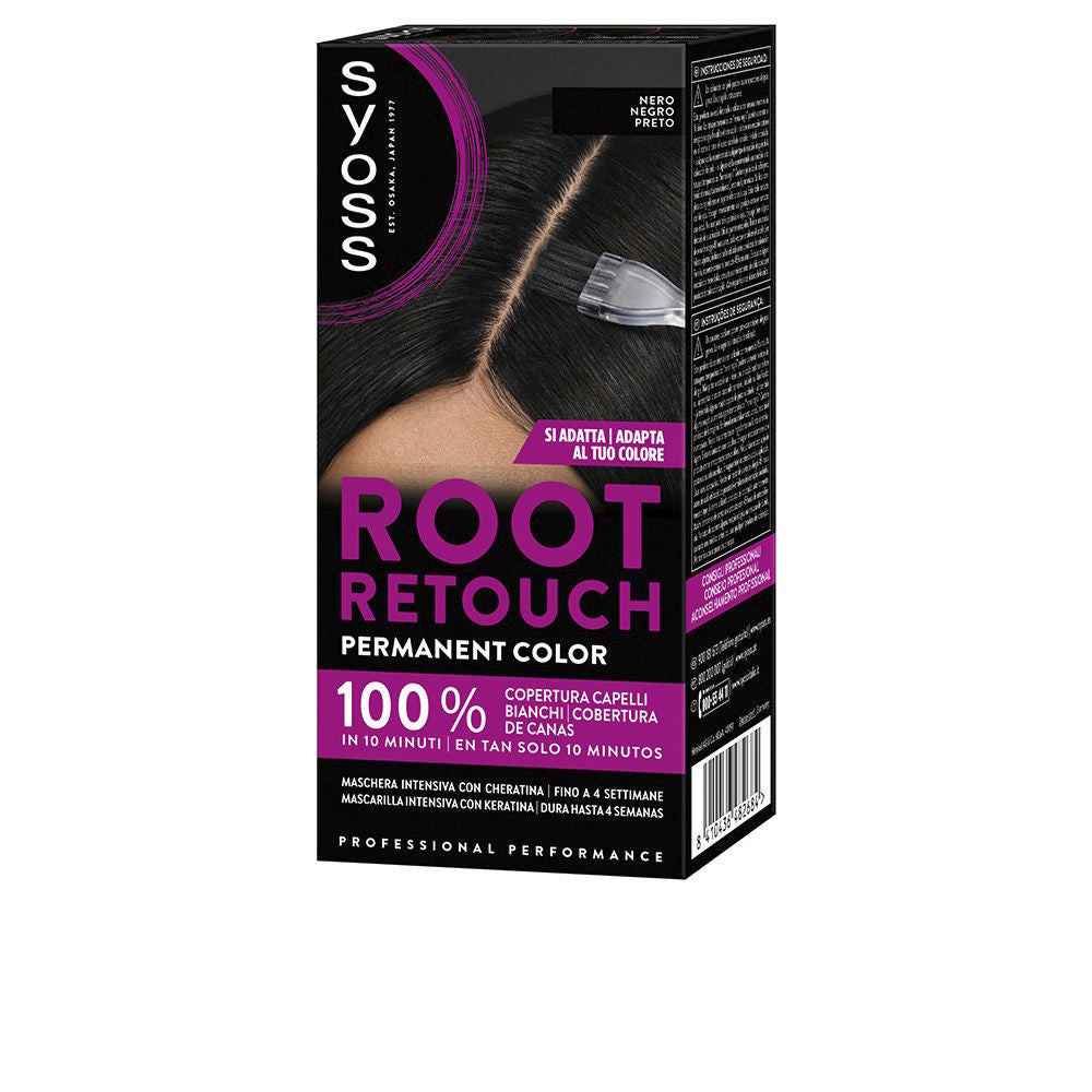 ROOT RETOUCH mascarilla retoca raices Negro 1 u