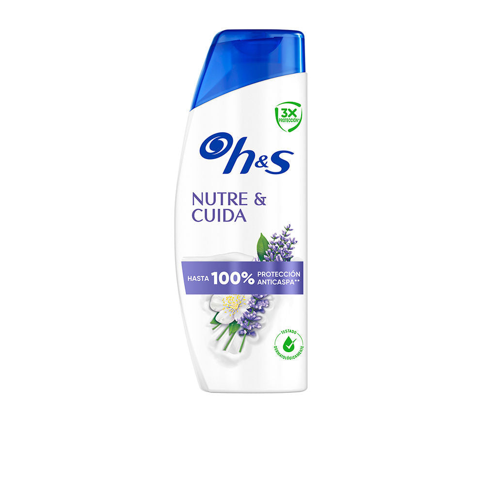 H&S NUTRE Y CUIDA champú anticaspa 300 ml
