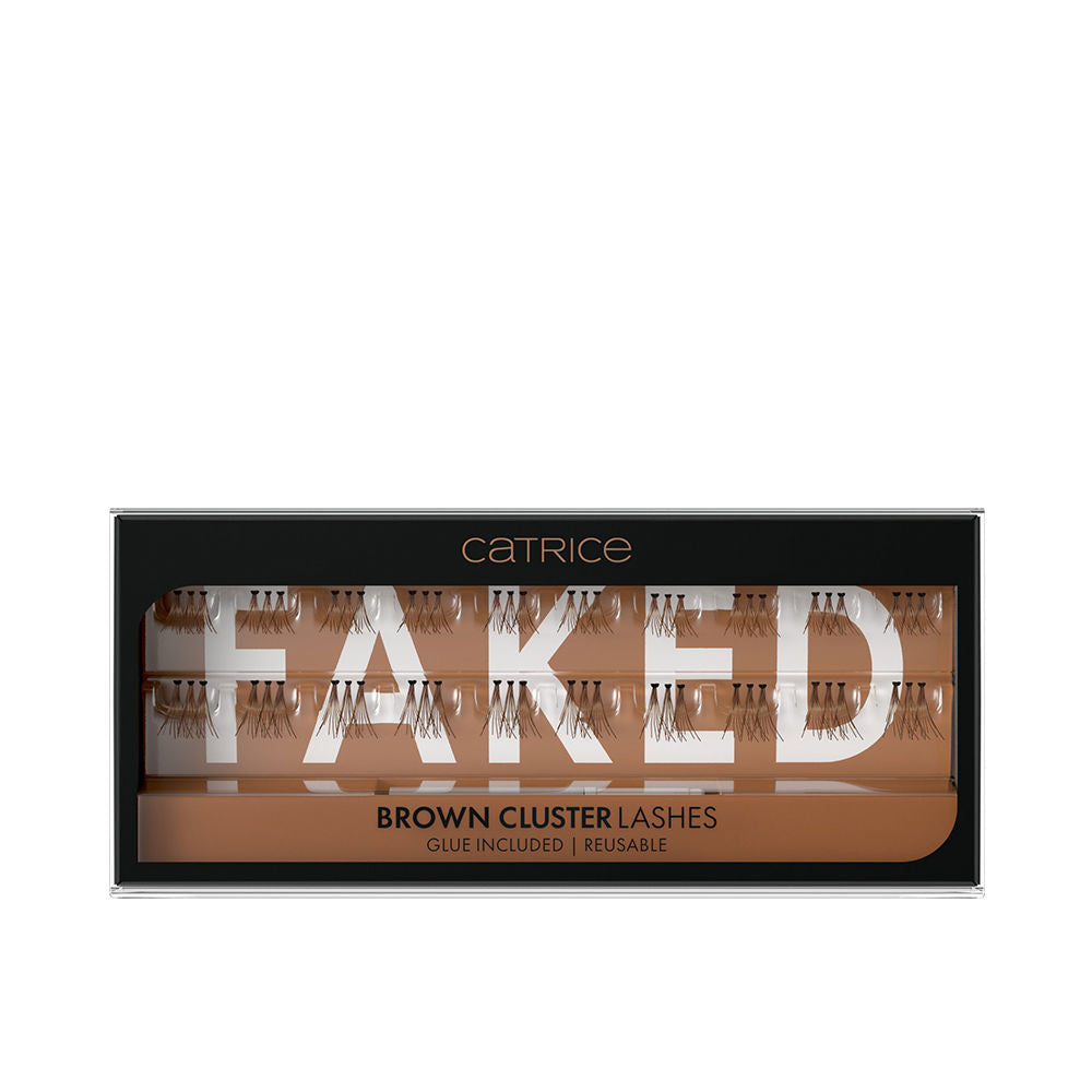 FAKED BROWN CLUSTER pestañas postizas 20 u