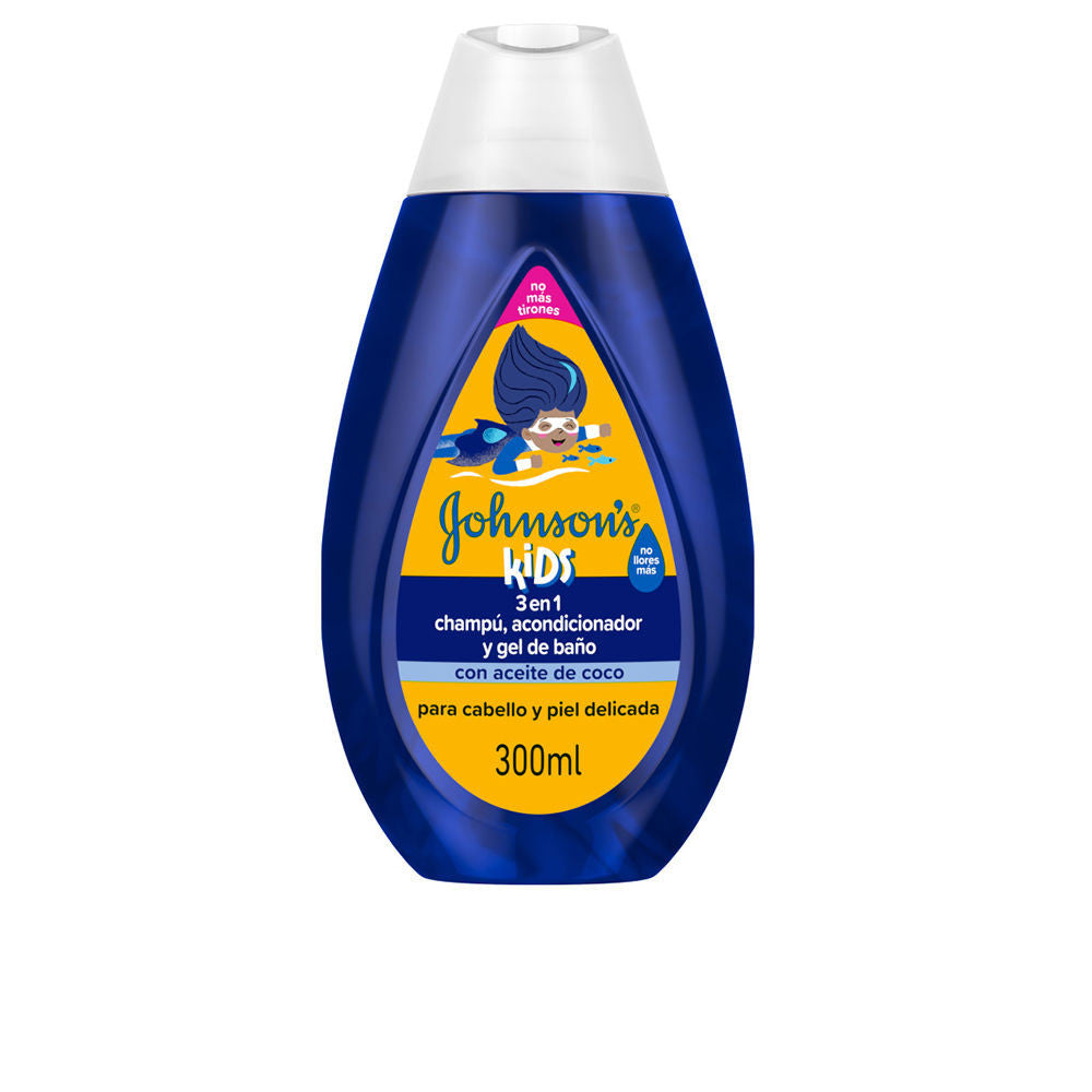 KIDS 3 en 1 champú, acondicionador y gel de baño 300 ml