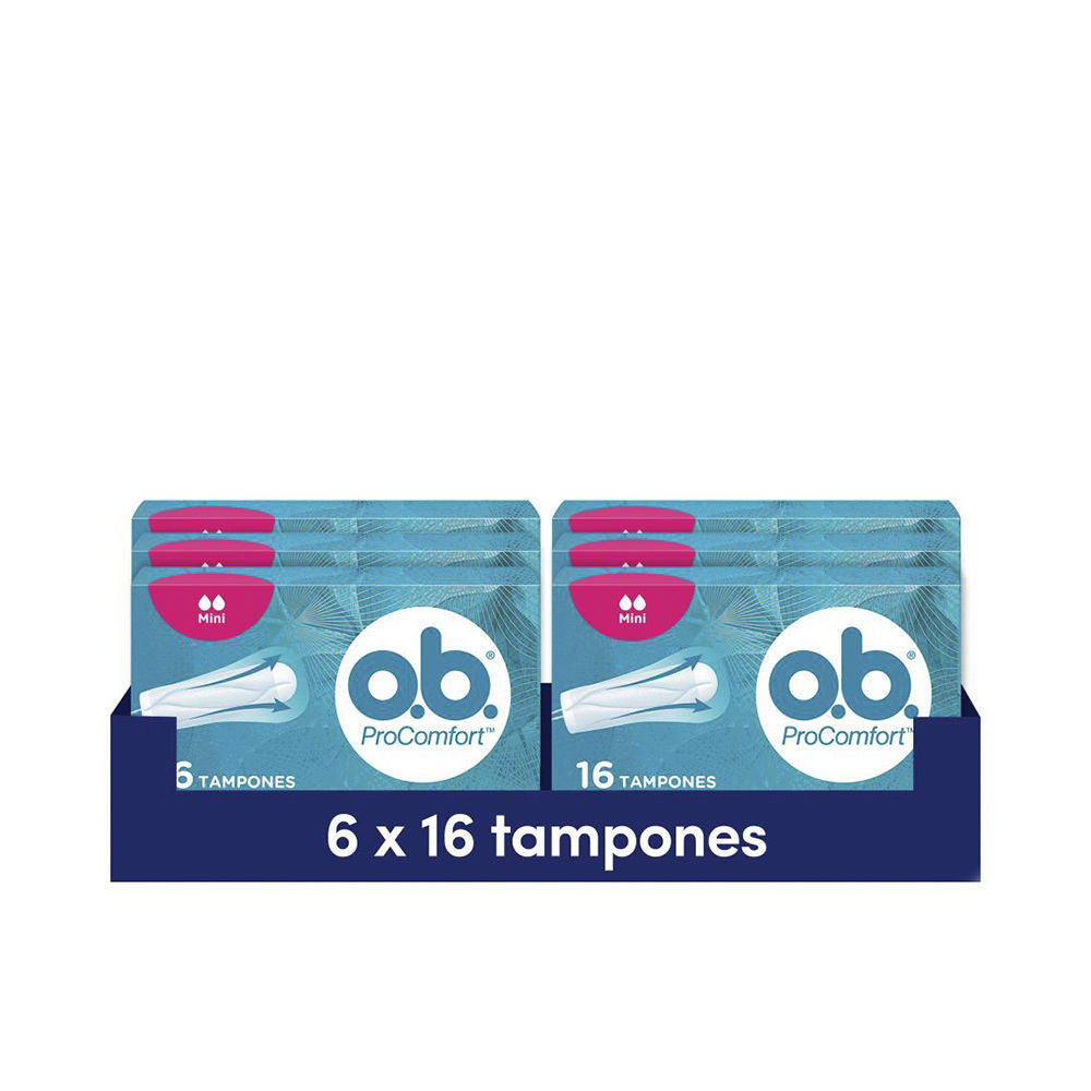 O.B. PROCOMFORT mini tampón 16 u