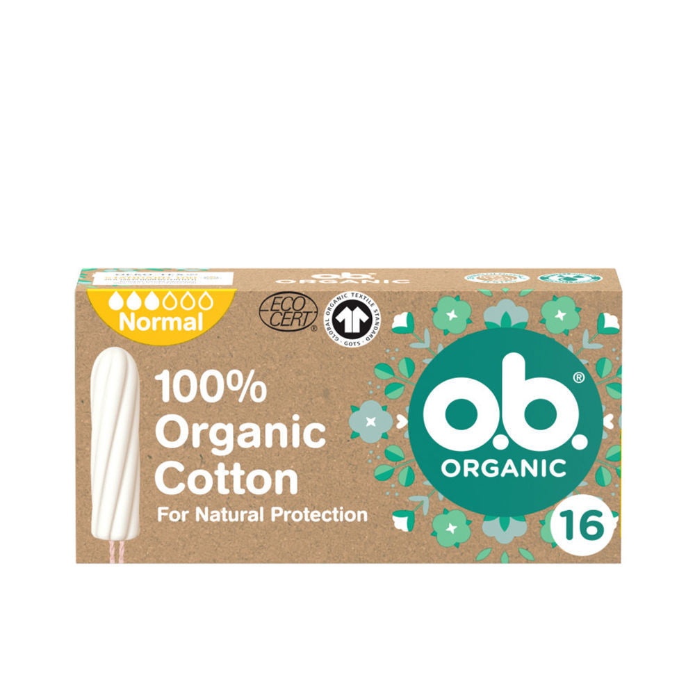 O.B. ORGANIC normal tampón 16 u
