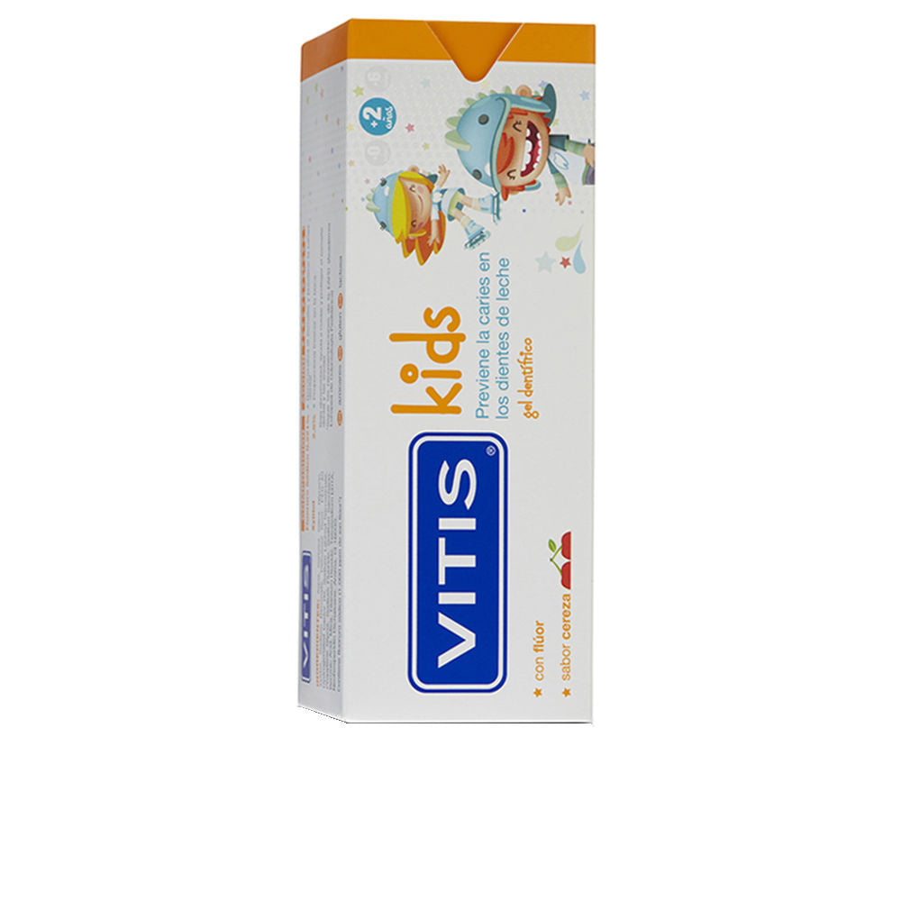 KIDS gel dentifrico con fluor Cereza 50 ml