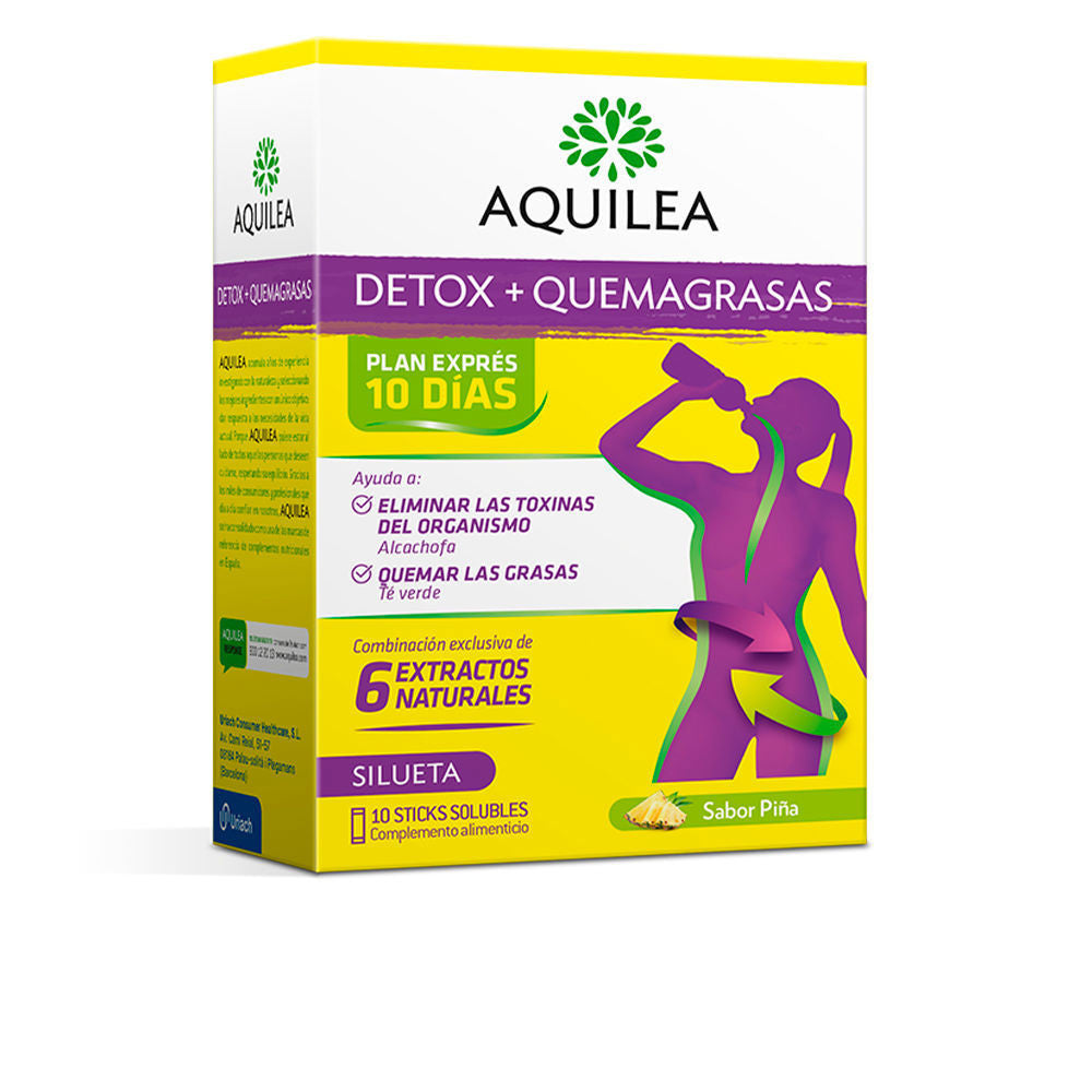 Detox y Quemagrasas 10 Sticks Bebibles