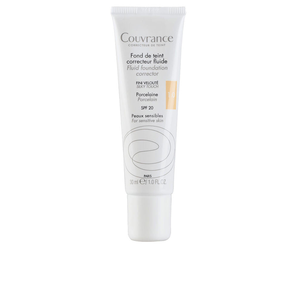 COUVRANCE base de maquillaje fluida pieles sensibles natural 30 ml