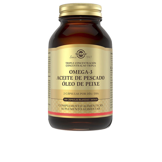 OMEGA-3 TRIPLE CONCENTRACION cápsulas blandas 100 u