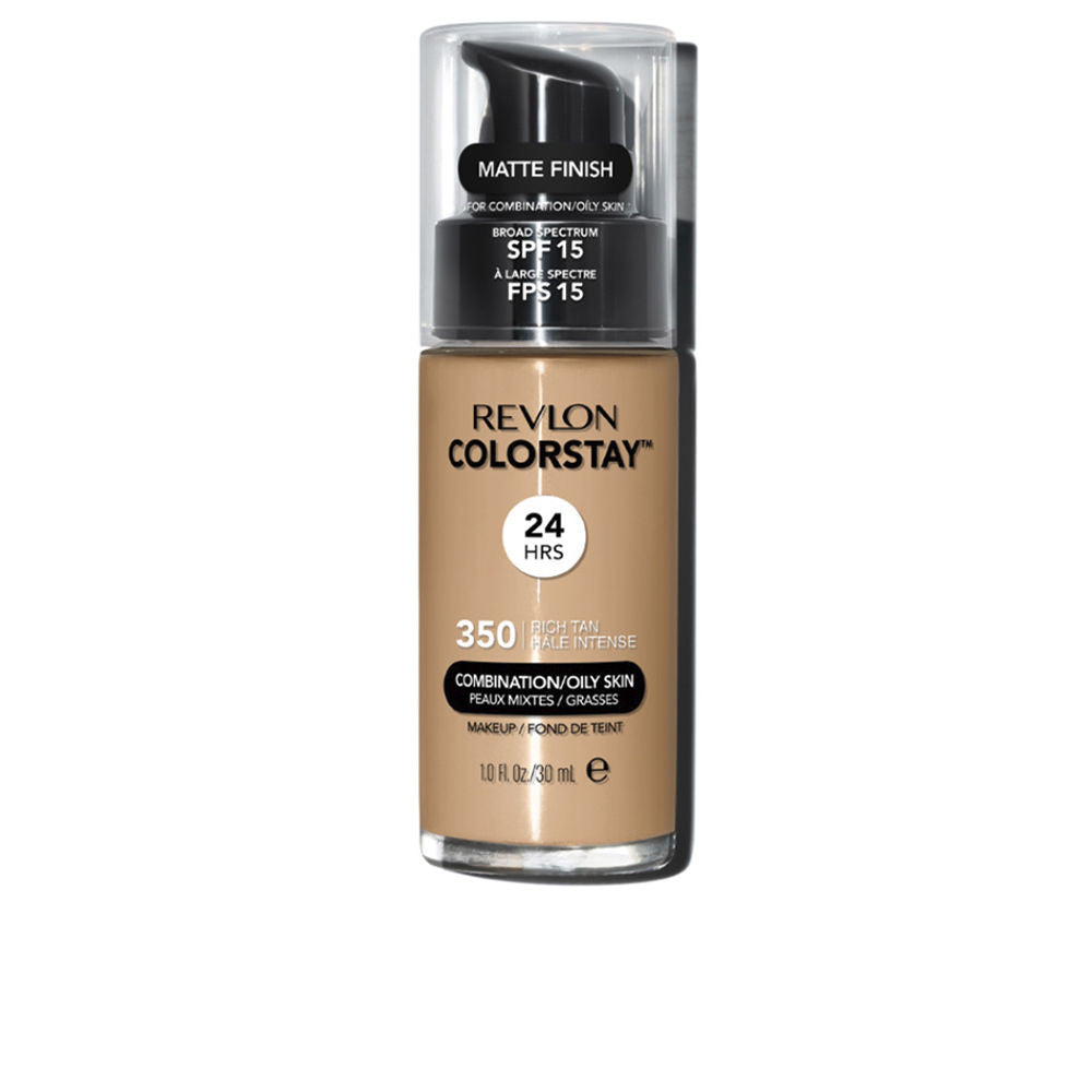 COLORSTAY foundation combination oily skin 350 rich tan 30 ml