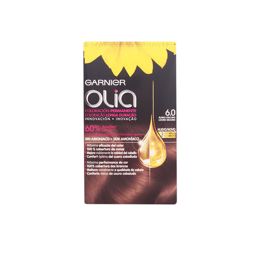 OLIA coloracion permanente sin amoniaco 60 rubio oscuro 1 u