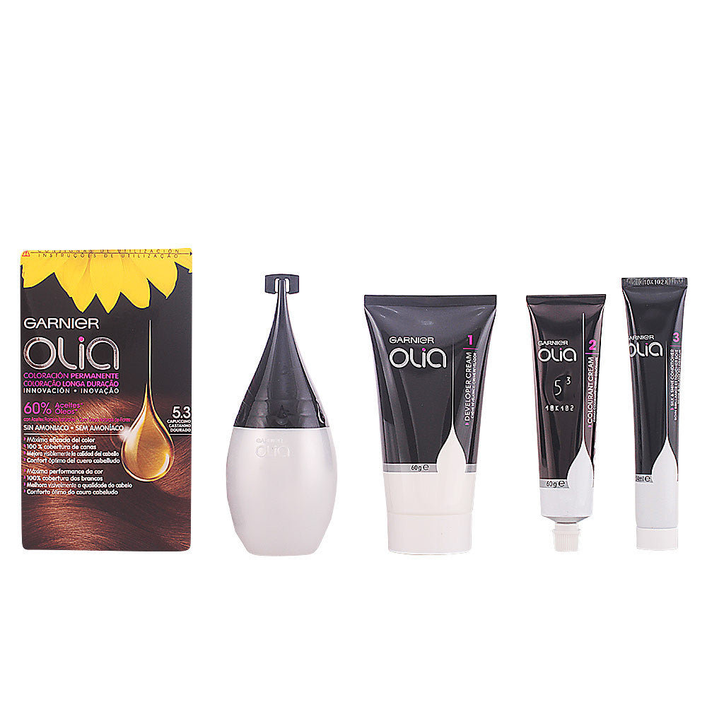 OLIA coloracion permanente sin amoniaco 53 capuccino 1 u