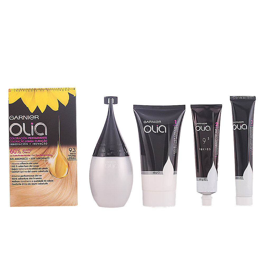 OLIA Coloracion Permanente 93 Rubio Muy claro Dorado 1 u
