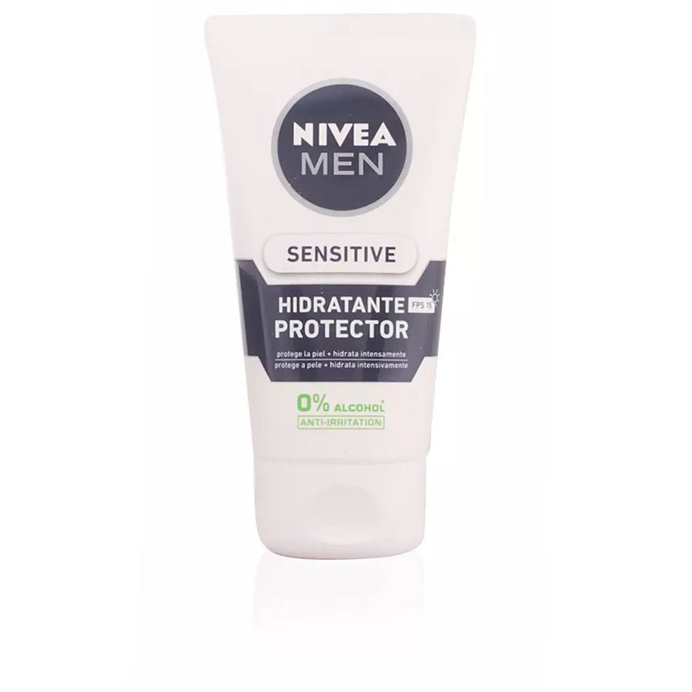 MEN SENSITIVE protector hidratante 0% alcohol SPF15 75 ml