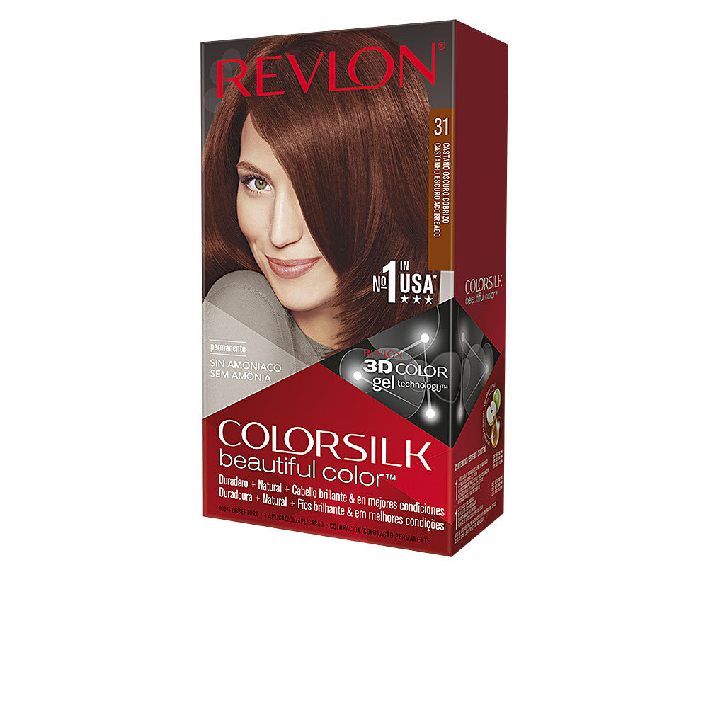 COLORSILK tinte 31 castano oscuro cobrizo 1 u