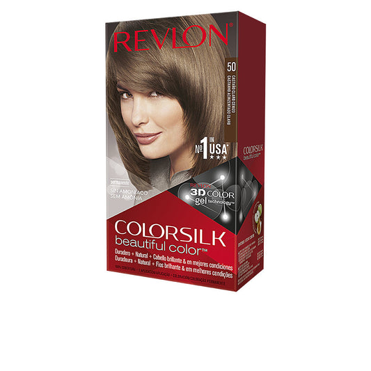 COLORSILK tinte 50 castano claro cenizo 1 u