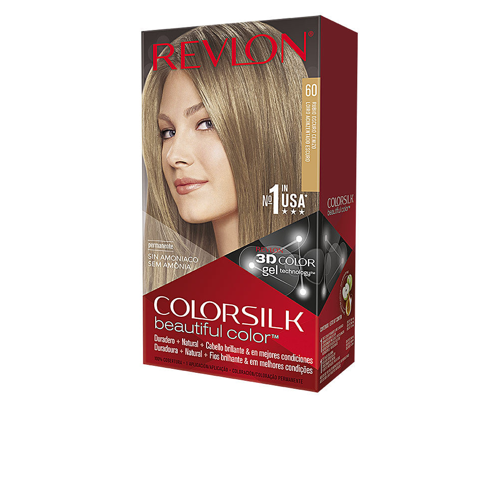 COLORSILK tinte 60 rubio oscuro cenizo 1 u