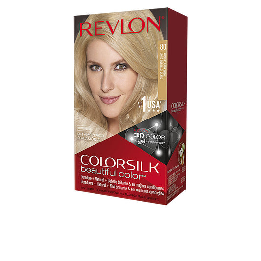 COLORSILK tinte 80 rubio claro cenizo 1 u