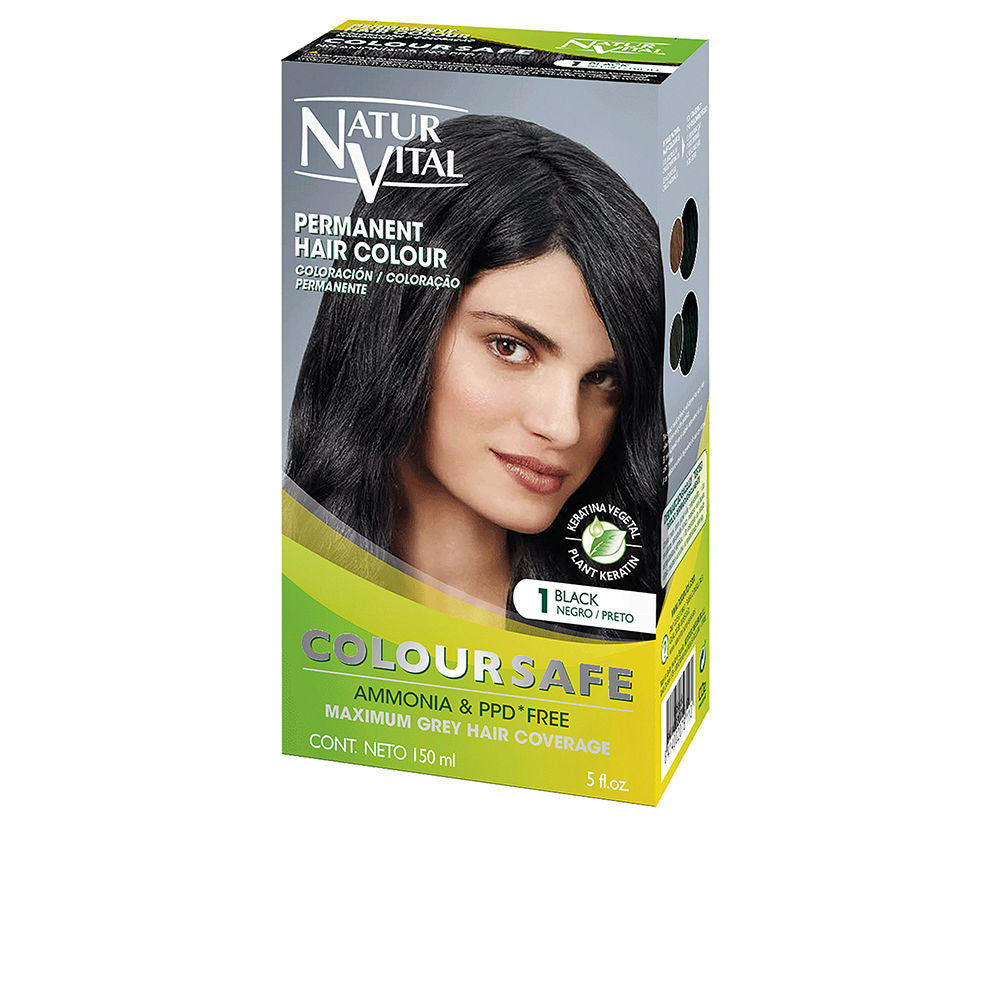 COLOURSAFE tinte permanente 1 negro