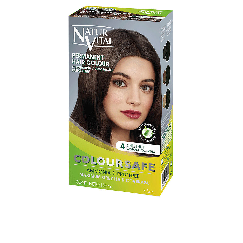 COLOURSAFE tinte permanente 4 castano