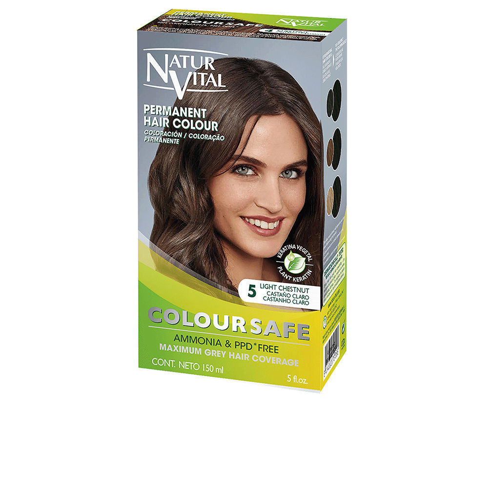 COLOURSAFE tinte permanente 5 castano claro