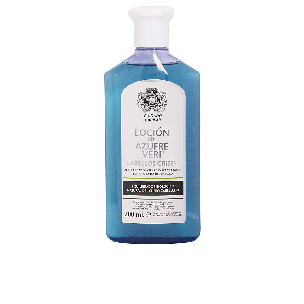 AZUFRE VERI loción equilibrante cabello gris 200 ml