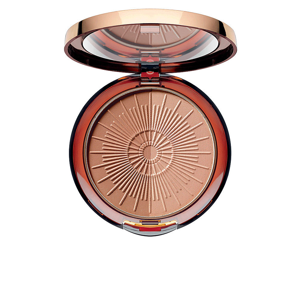 BRONZING POWDER COMPACT longasting recargable 80 natural 10 gr