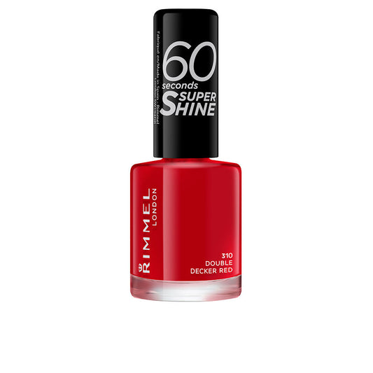 60 SECONDS SUPER SHINE esmalte de unas 310 double decker red 8 ml