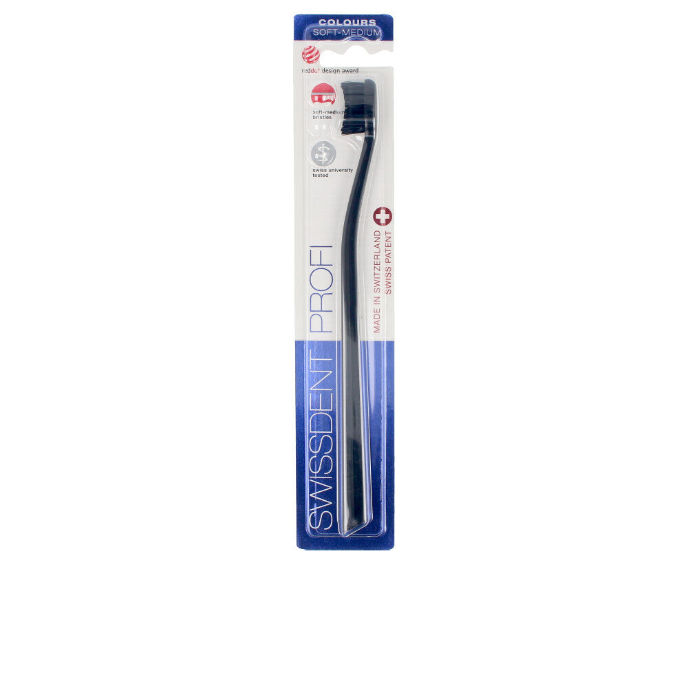 COLOURS CLASSIC toothbrush blackred 1 u