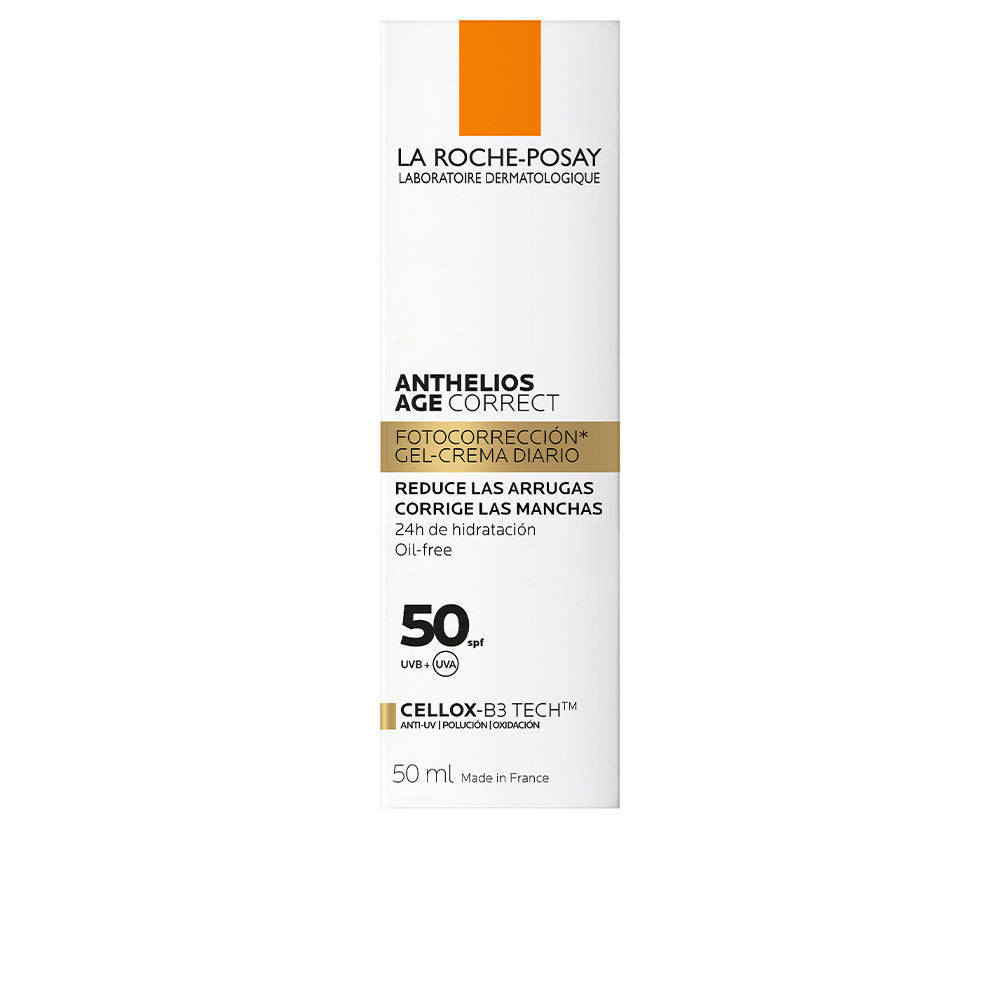ANTHELIOS AGE CORRECT fotocorrección diario con ácido hialurónico y niacinamida SPF50 50 ml