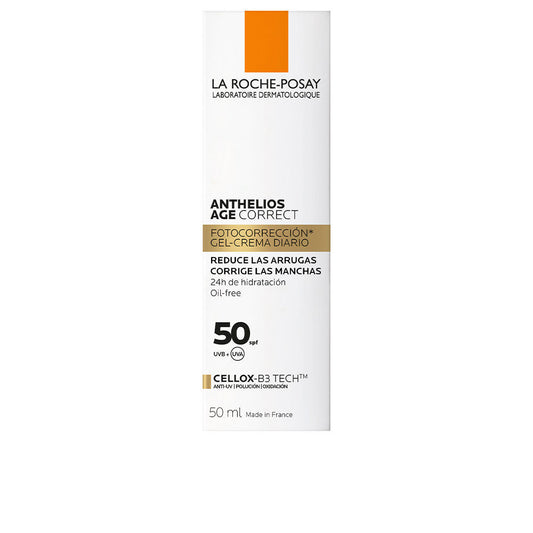 ANTHELIOS AGE CORRECT fotocorrección diario con ácido hialurónico y niacinamida SPF50 50 ml