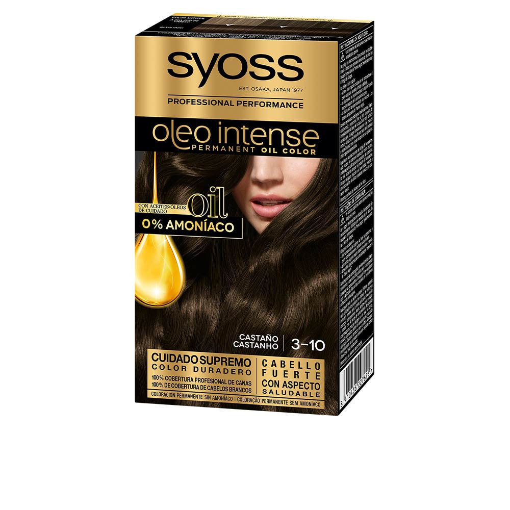 OLEO INTENSE tinte sin amoniaco 310 castano 5 pz