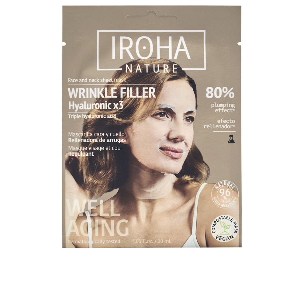 WRINKLE FILLER & ANTI-AGE wrinkle filler face & neck mask 30 ml