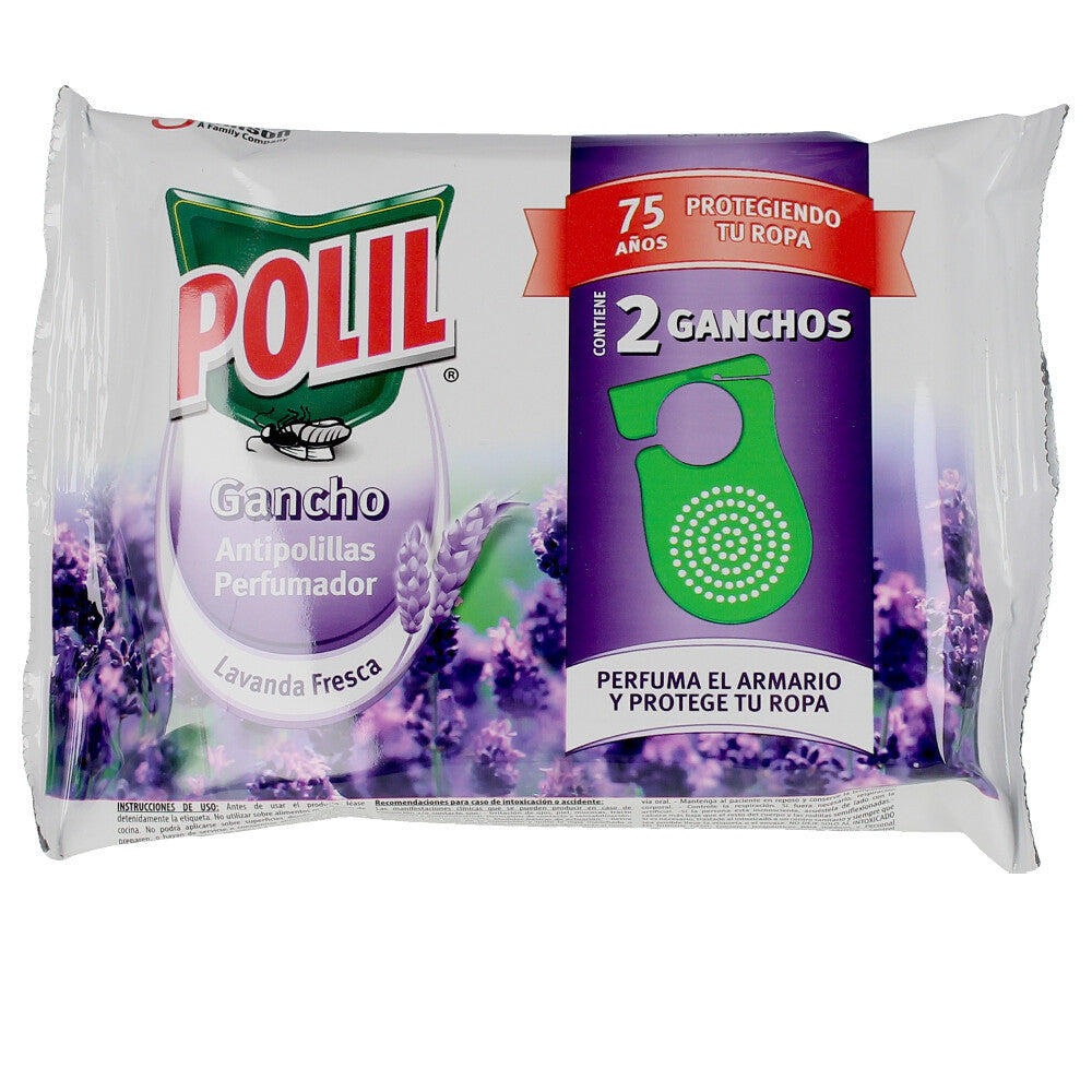 POLIL perfumador antipolillas lavanda x 2 u