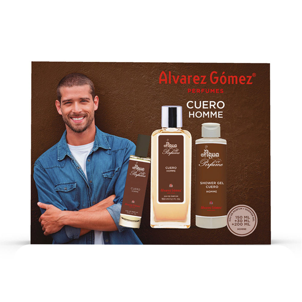 CUERO HOMME ESTUCHE 3 pz