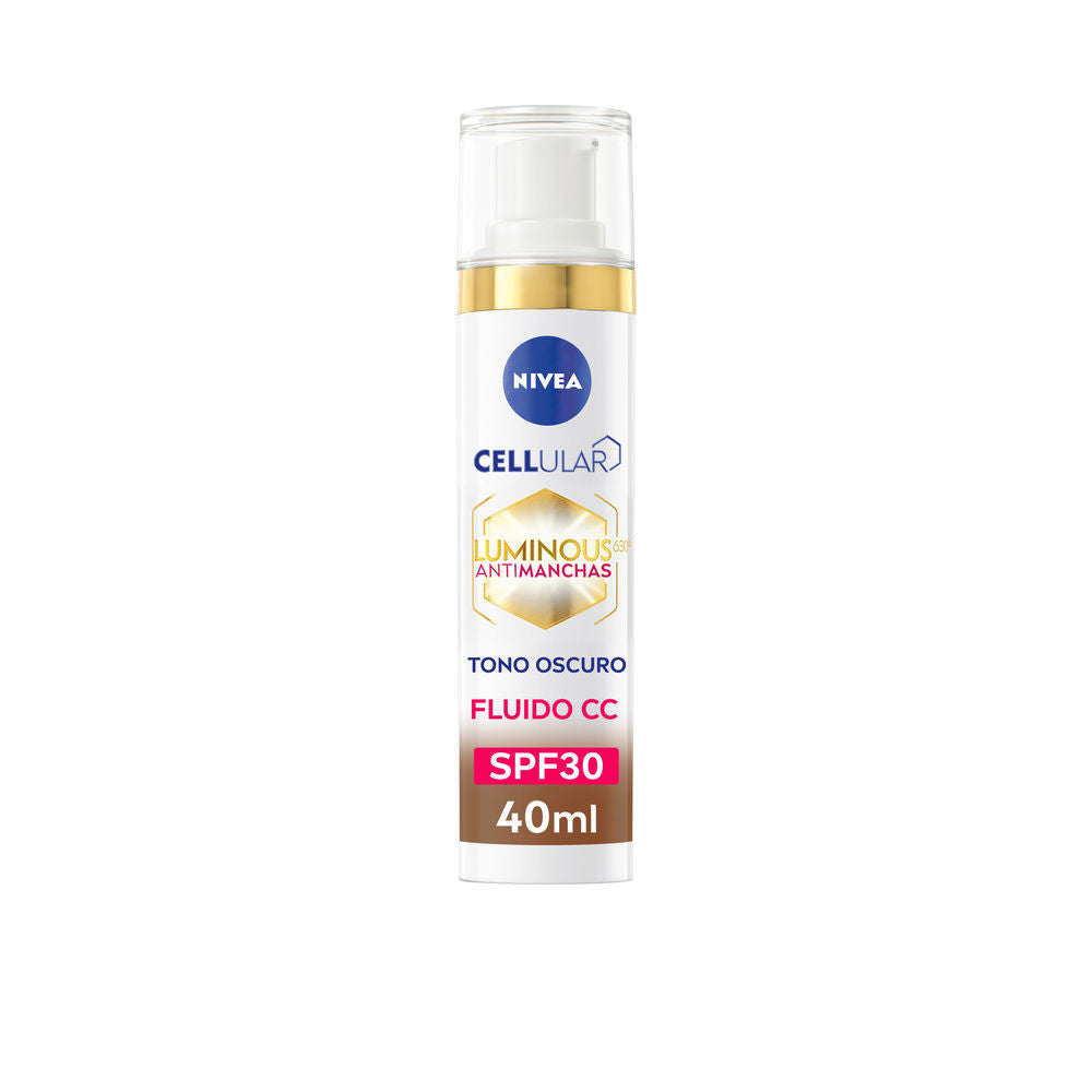 LUMINOUS 630 ANTIMANCHAS fluido con color SPF30 tono oscuro 40 ml