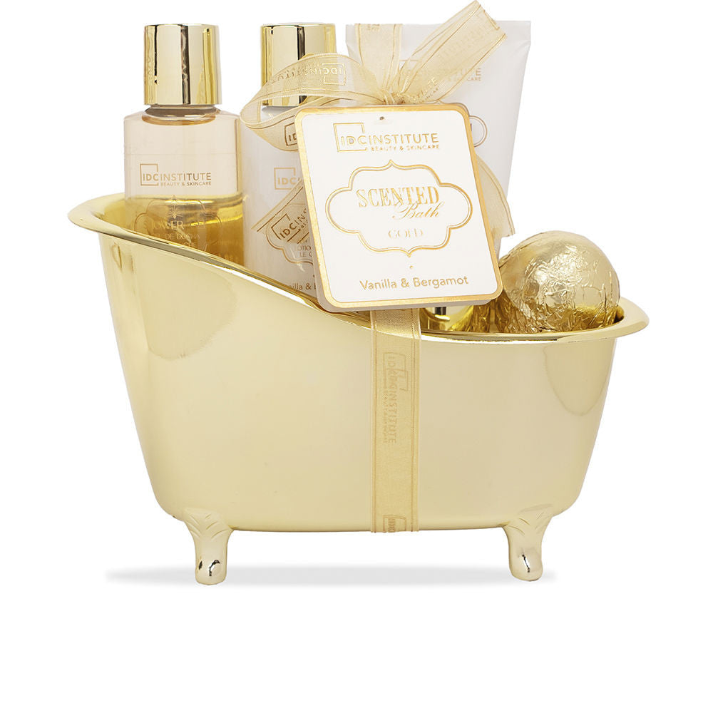 SCENTED BATH GOLD ESTUCHE 4 pz