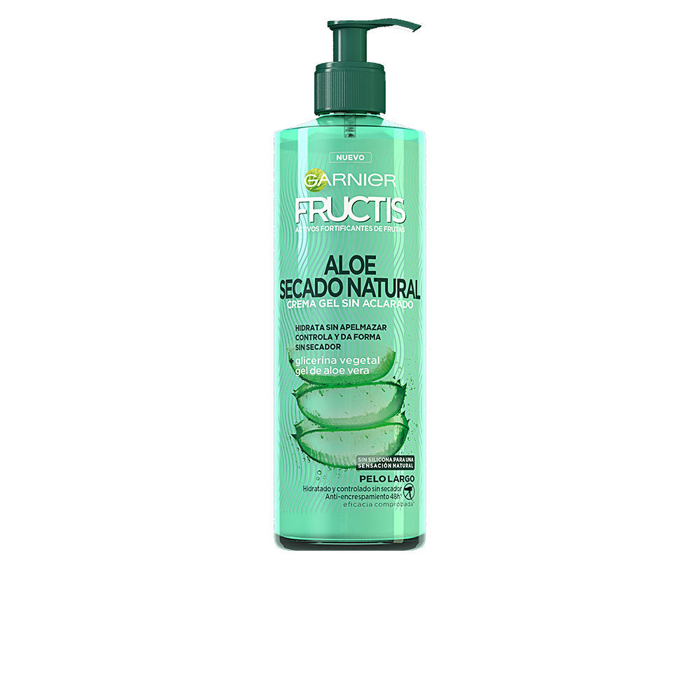 FRUCTIS ALOE SECADO NATURAL crema gel sin aclarado 400 ml