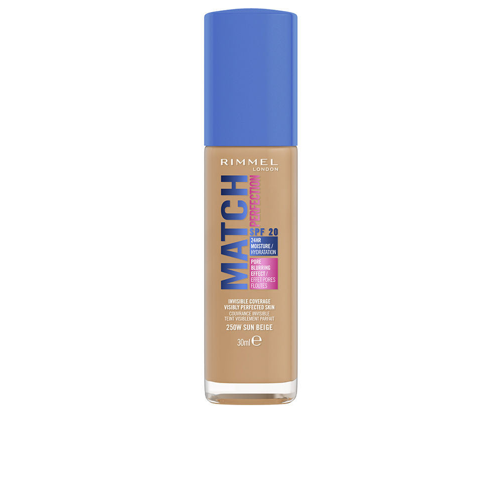 MATCH PERFECTION foundation 250 Sun Beige 30 ml