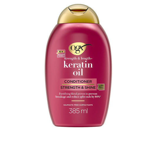 KERATIN OIL anti-breakage hair conditioner 385 ml